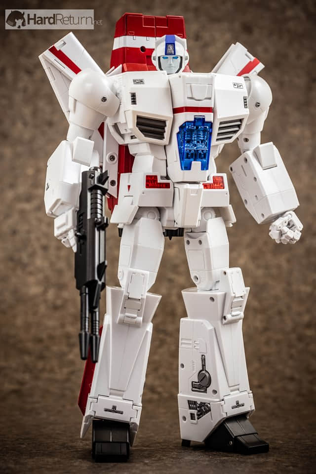 FansToys FT10X Phoenix Jetfire metallic white red blue robot figure FansToys FT10X Phoenix Jetfire metallic white red blue robot figure