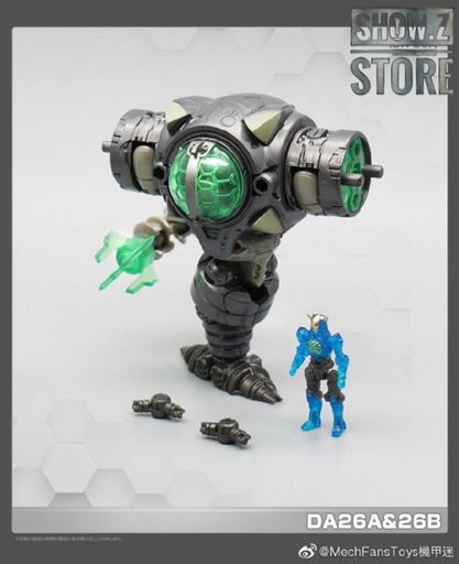 Power Suit DA26A green energy weapon armor figure Power Suit DA26A green energy weapon armor figure