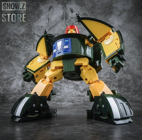 Robot standing tall with detailed mechanical patterns Robot standing tall with detailed mechanical patterns