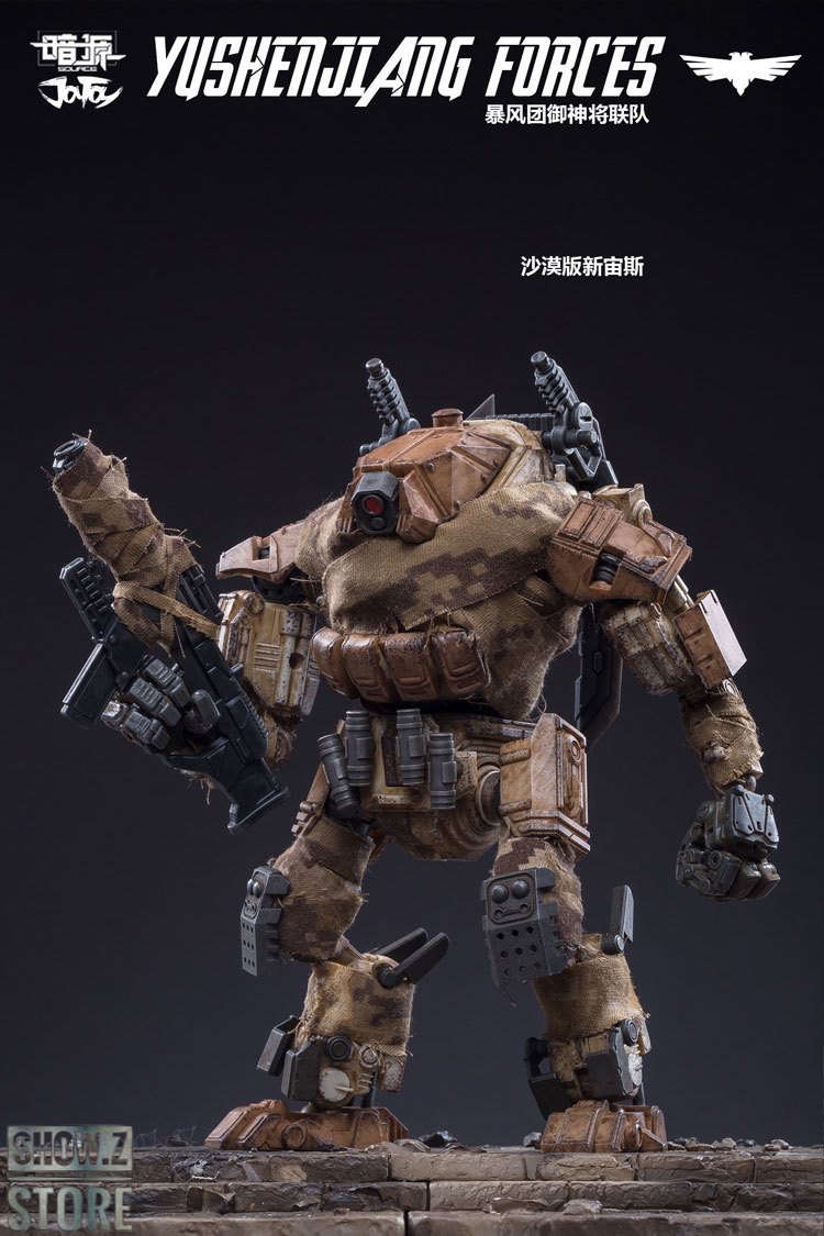 JoyToy Dark Source Acid Rain 1/25 Yu Shen Jiang military robot and small soldier figure JoyToy Dark Source Acid Rain 1/25 Yu Shen Jiang military robot and small soldier figure