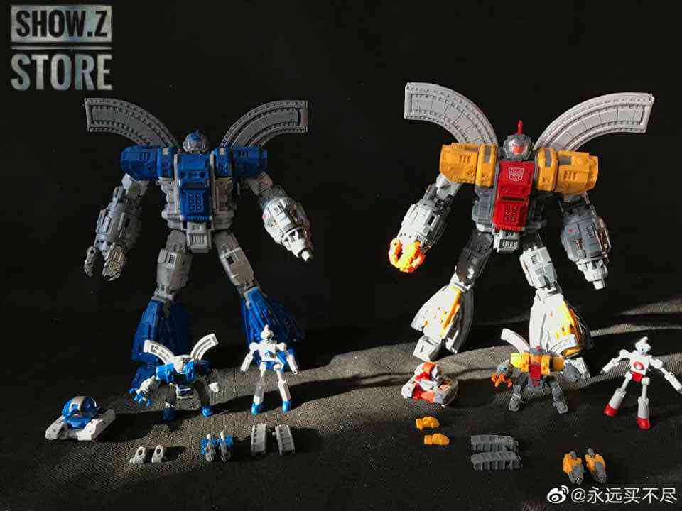 MechFansToys MS-11 mini robot set with interchangeable parts MechFansToys MS-11 mini robot set with interchangeable parts