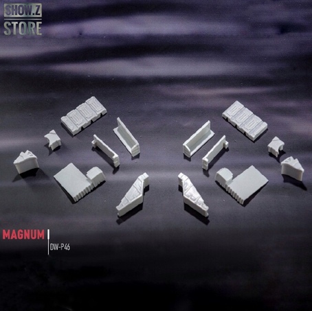 Dr.Wu DW-P46 Magnum upgrade kit parts in white color Dr.Wu DW-P46 Magnum upgrade kit parts in white color