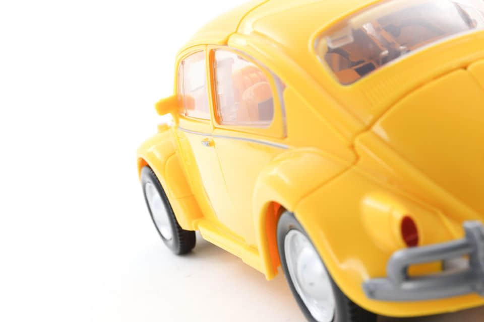 Yellow Bumblebee robot in vehicle form and robot Yellow Bumblebee robot in vehicle form and robot