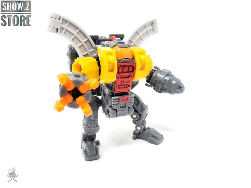Mini Mech Soul MS-11 blue robot with detailed weapons Mini Mech Soul MS-11 blue robot with detailed weapons