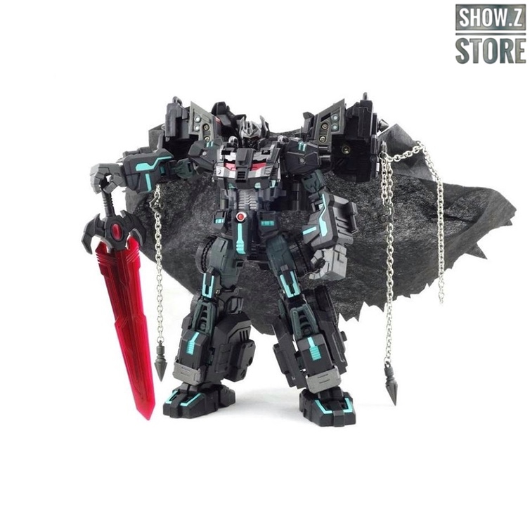 NeoArt NT Nemesis Scourge MT-04 dark warrior robot pose NeoArt NT Nemesis Scourge MT-04 dark warrior robot pose