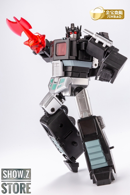 Jinbao Revenge Warrior Optimus Prime in robot form with detailed mechanical design Jinbao Revenge Warrior Optimus Prime in robot form with detailed mechanical design