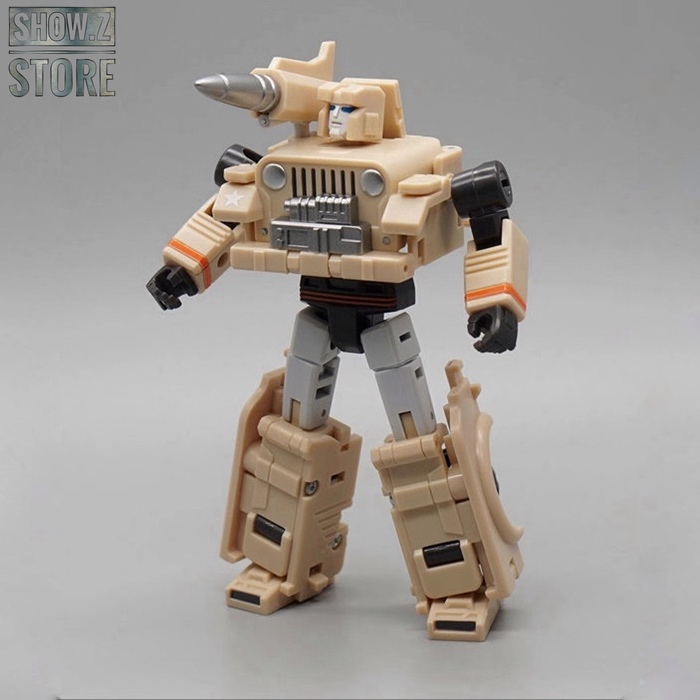 MechFansToys Mechanic Studio MS-13D Detective Hound robot in tan beige color MechFansToys Mechanic Studio MS-13D Detective Hound robot in tan beige color