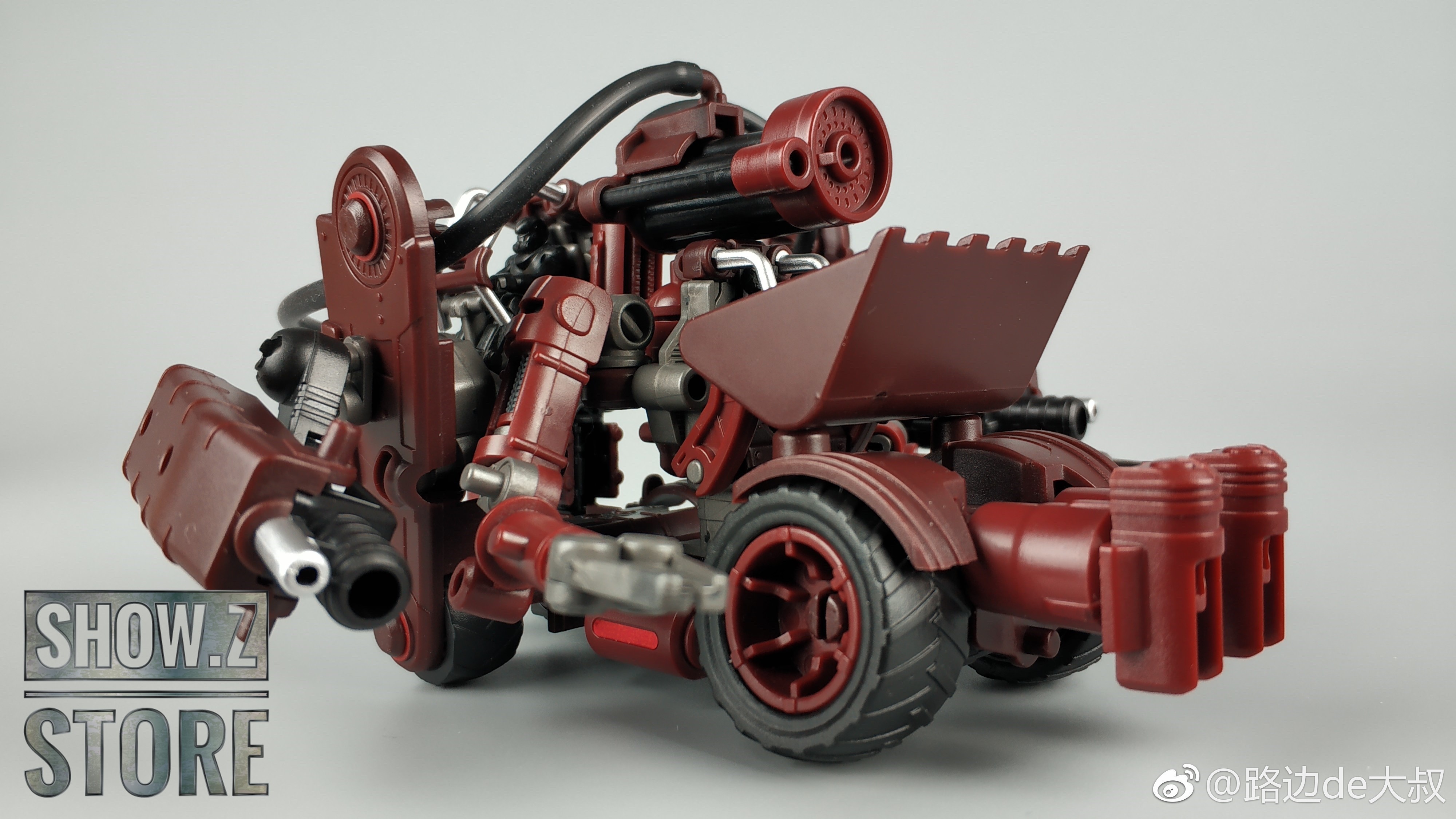 Rihio Multiabyss MM002 V-Link red burgundy vehicle mode transformation Rihio Multiabyss MM002 V-Link red burgundy vehicle mode transformation