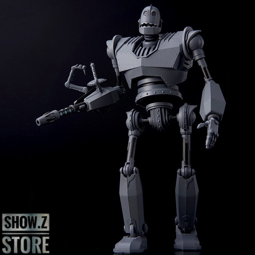 Iron Giant robot with mechanical joints and angular design Iron Giant robot with mechanical joints and angular design