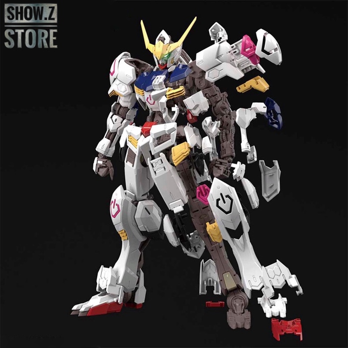 Bandai MG Barbatos white and gold Gundam Iron-Blooded mobile suit Bandai MG Barbatos white and gold Gundam Iron-Blooded mobile suit