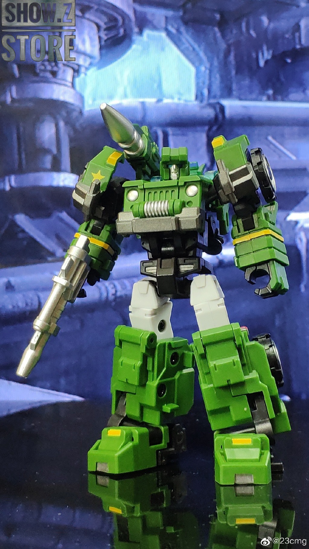 IronFactory Optics Hunter Hound action figure with rifle weapon accessory IronFactory Optics Hunter Hound action figure with rifle weapon accessory