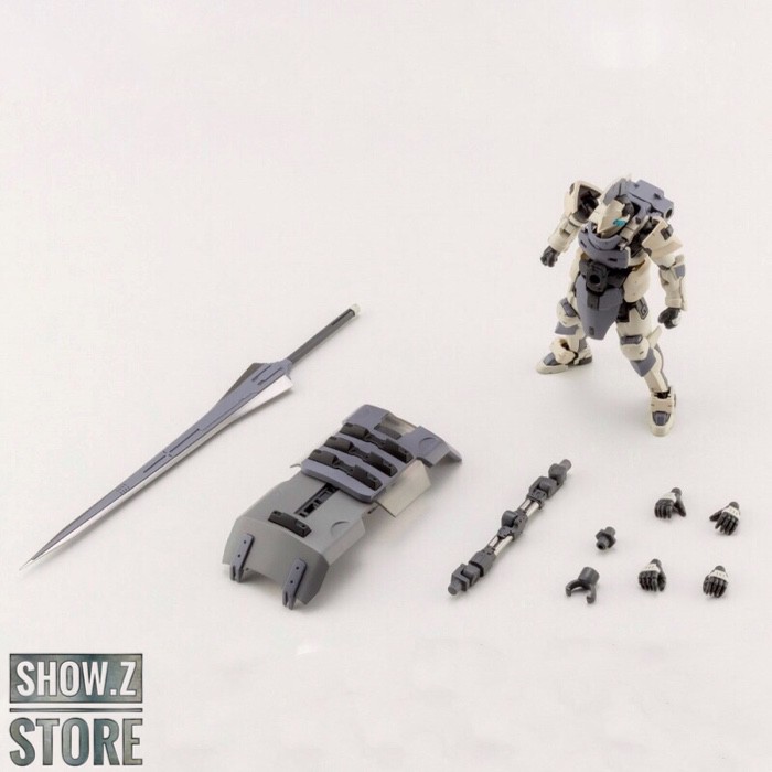 Cream and black Hexa Gear 1/24 Governor Knight robot armor Cream and black Hexa Gear 1/24 Governor Knight robot armor