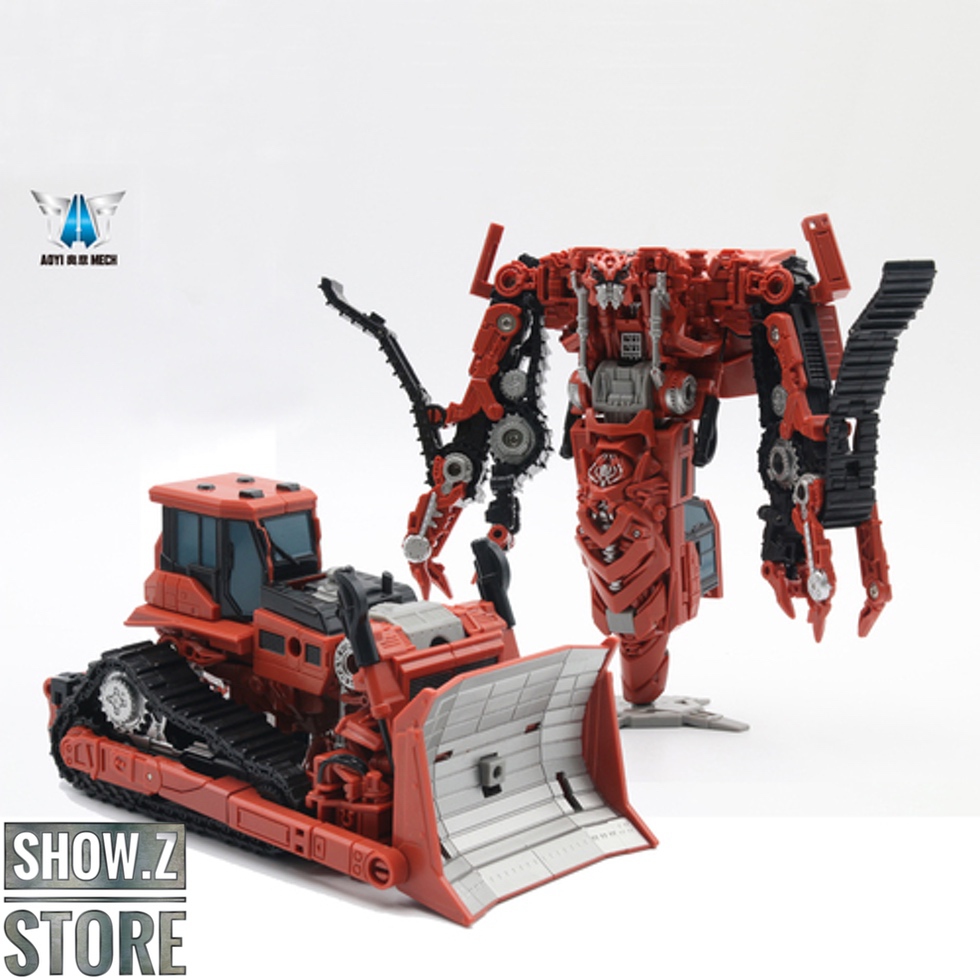 Roaring Rampage mech in robot form standing Roaring Rampage mech in robot form standing