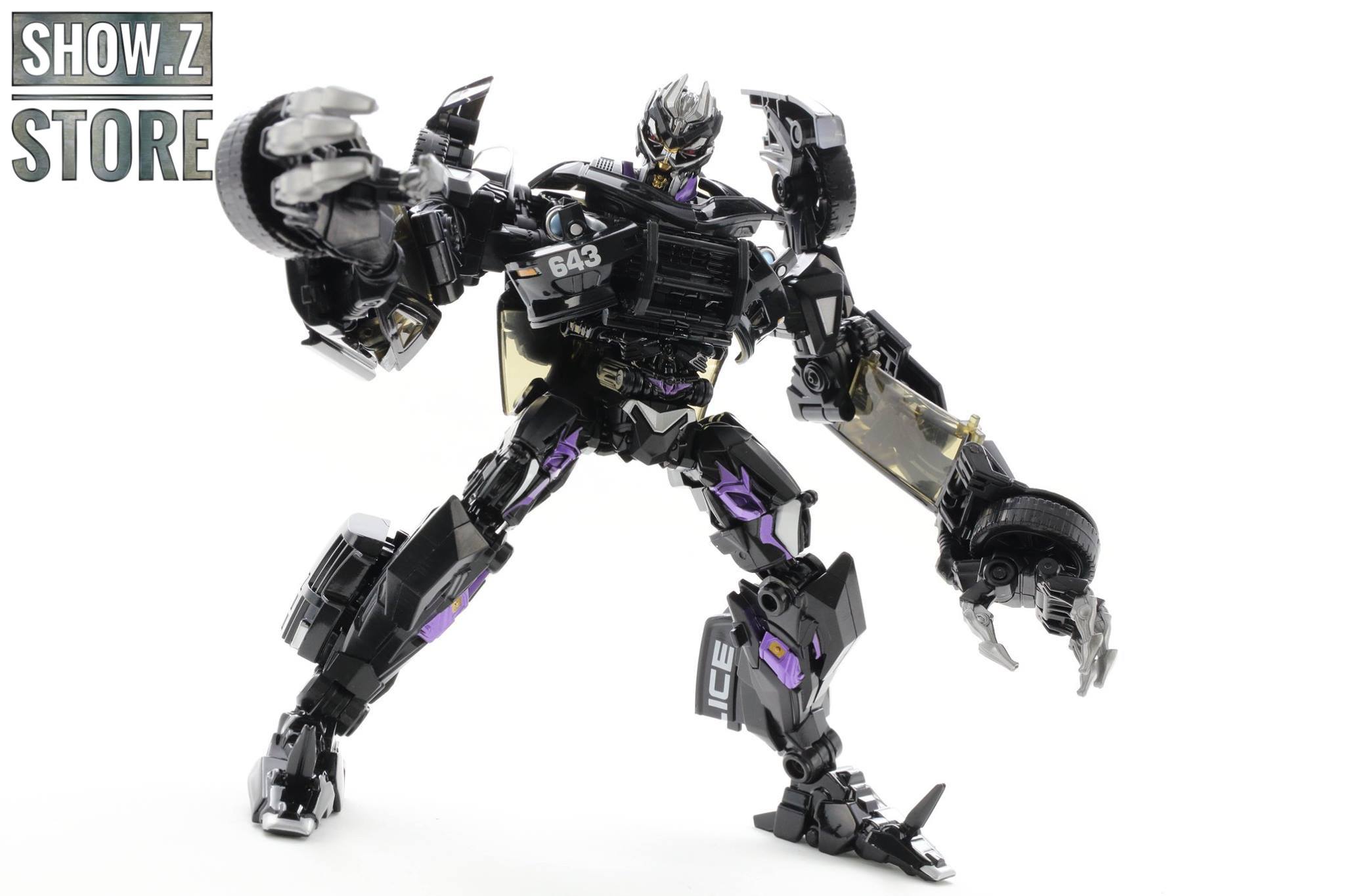 Black Mamba MPM-05 Barricade oversized police robot figure Black Mamba MPM-05 Barricade oversized police robot figure