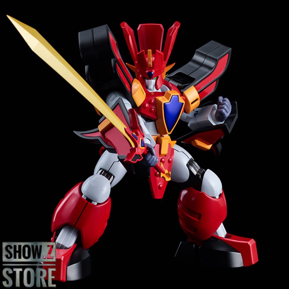 Mado King Granzort dynamic action pose with articulated joints and armor Mado King Granzort dynamic action pose with articulated joints and armor