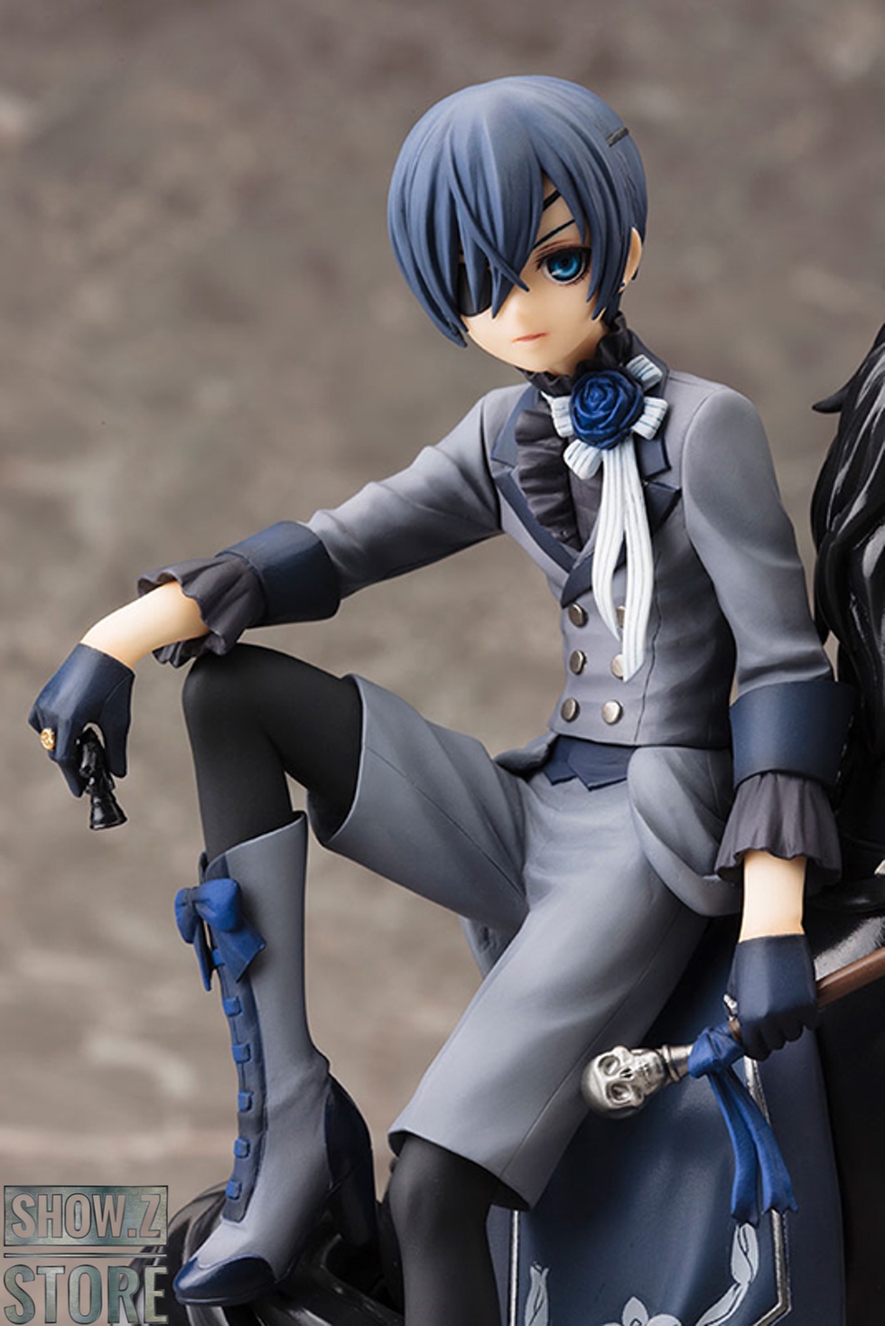 Ciel Phantomhive ArtFx figurine on horse base Ciel Phantomhive ArtFx figurine on horse base