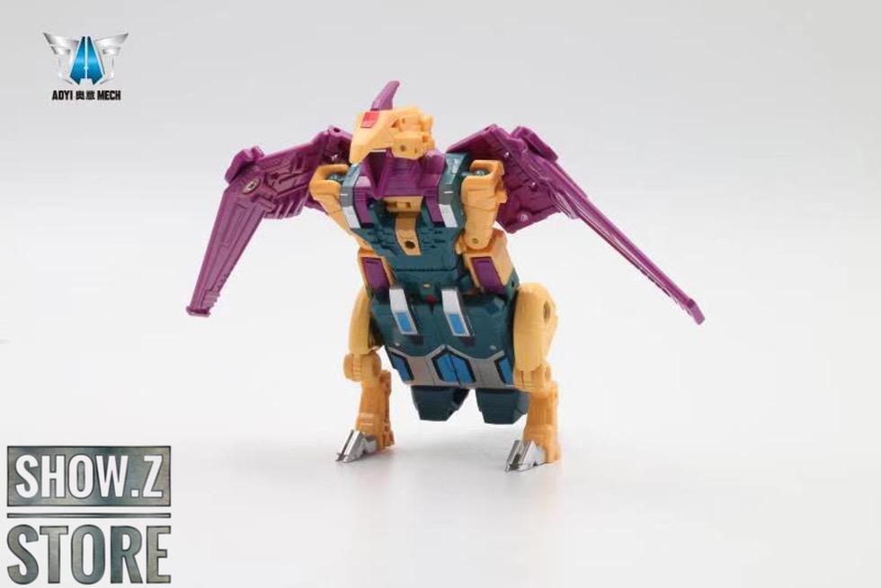 Orange and teal mecha robot with detailed armor on white background Orange and teal mecha robot with detailed armor on white background