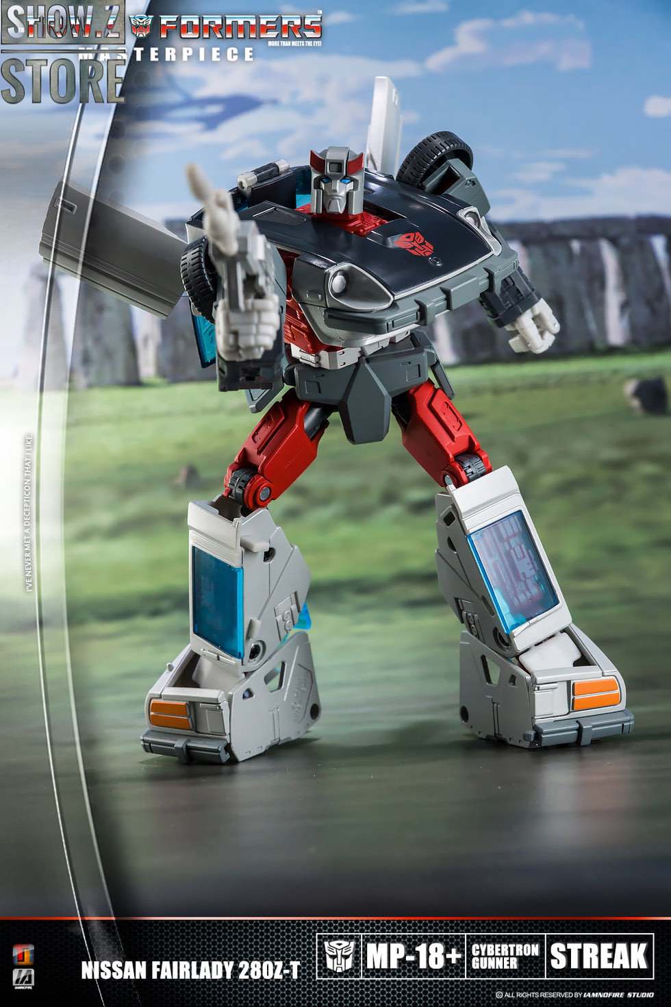 Bluestreak Streak anime color transformation in robot form Bluestreak Streak anime color transformation in robot form