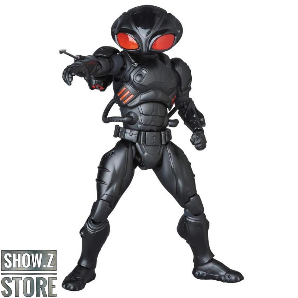 Black manta aquatic superhero action figure MAFEX Black manta aquatic superhero action figure MAFEX