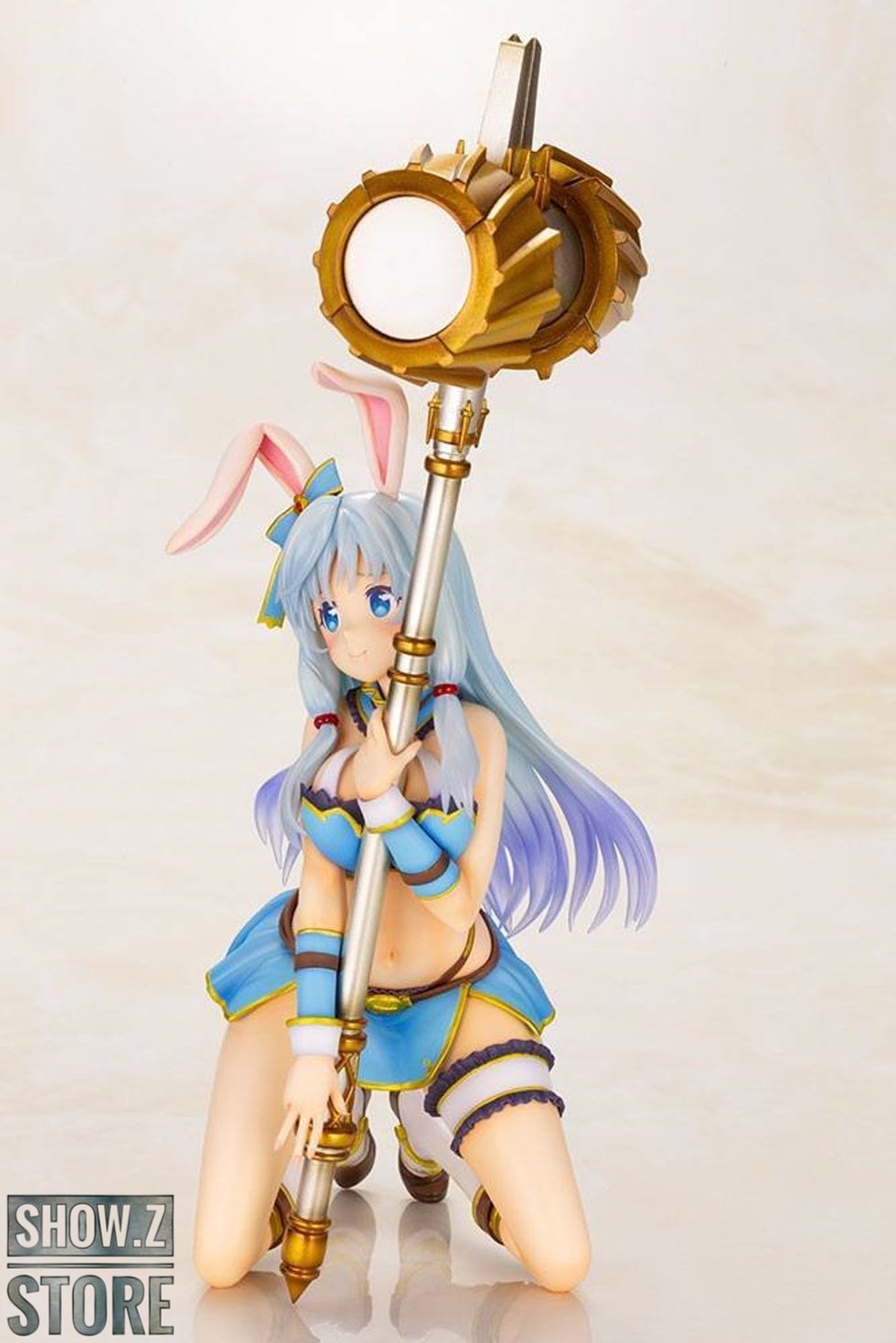 Kotobukiya Shea Haulia figure detailed clothing armor blue and gold coloring Kotobukiya Shea Haulia figure detailed clothing armor blue and gold coloring
