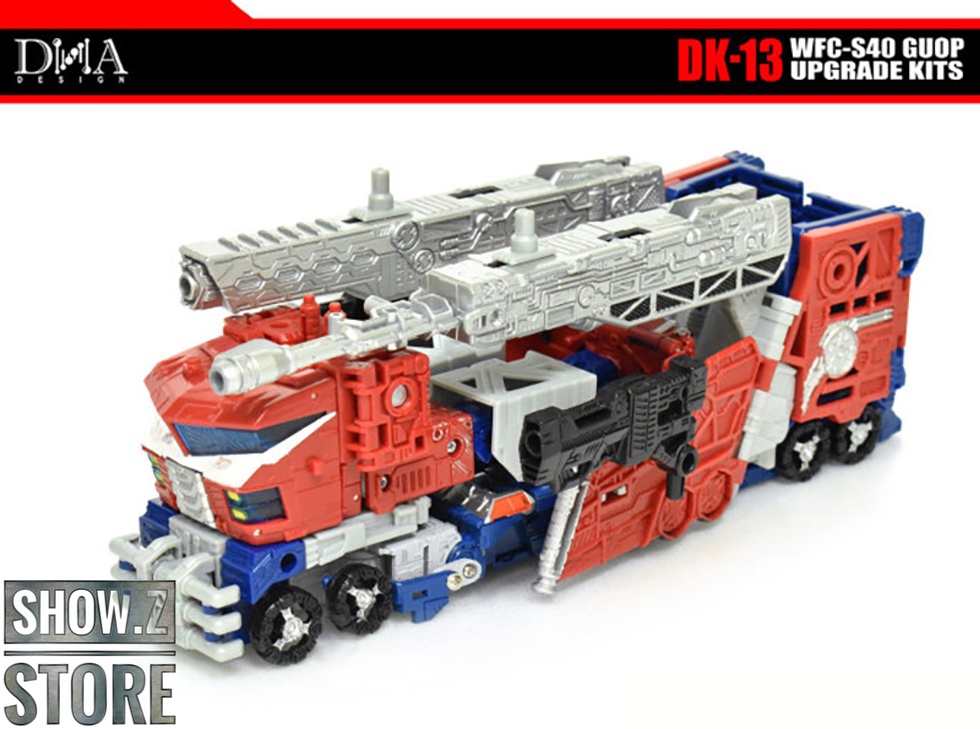 Optimus Prime mechanical upgrade kit showing detail improvements Optimus Prime mechanical upgrade kit showing detail improvements