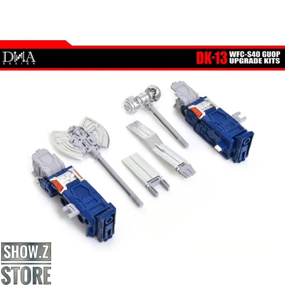 DNA Design DK-13 Upgrade Kit Siege Leader Optimus Prime robot before after DNA Design DK-13 Upgrade Kit Siege Leader Optimus Prime robot before after