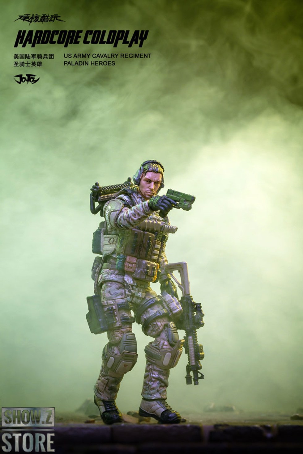 JoyToy tactical soldier figure in field uniform with detailed accessories JoyToy tactical soldier figure in field uniform with detailed accessories