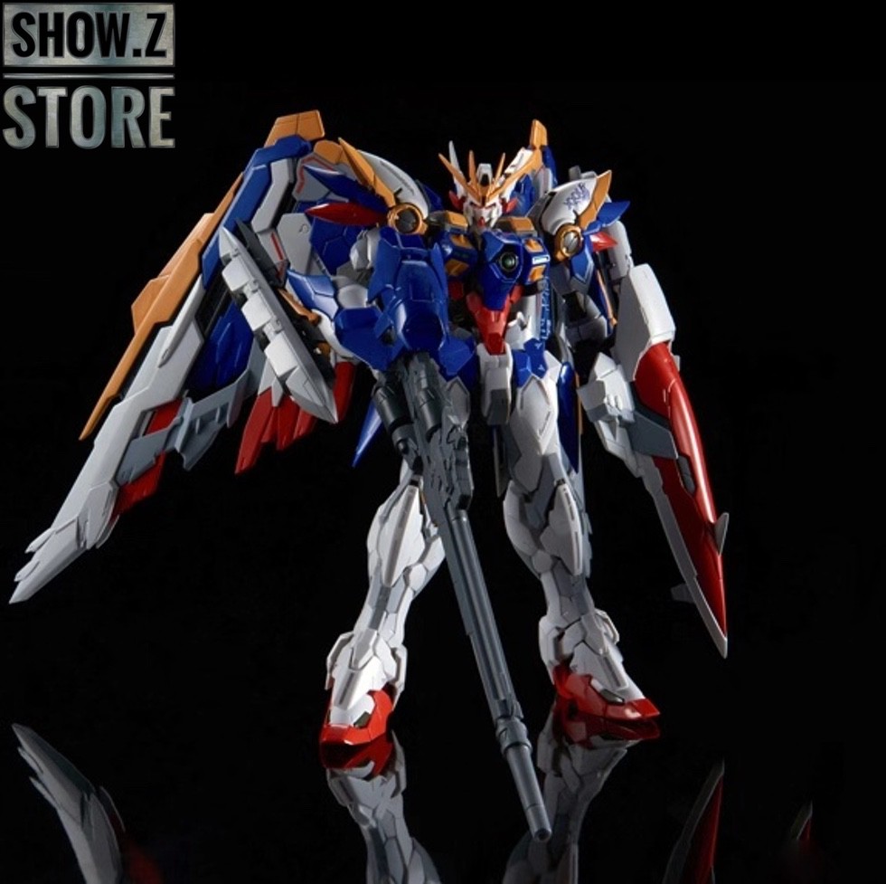MG XXXG-01W Wing Gundam Ver.Ka with large feather wings MG XXXG-01W Wing Gundam Ver.Ka with large feather wings