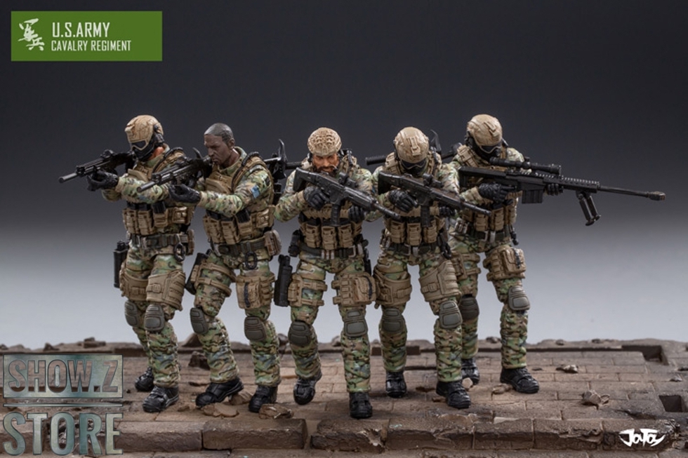 US Army cavalry regiment soldiers standing in formation US Army cavalry regiment soldiers standing in formation