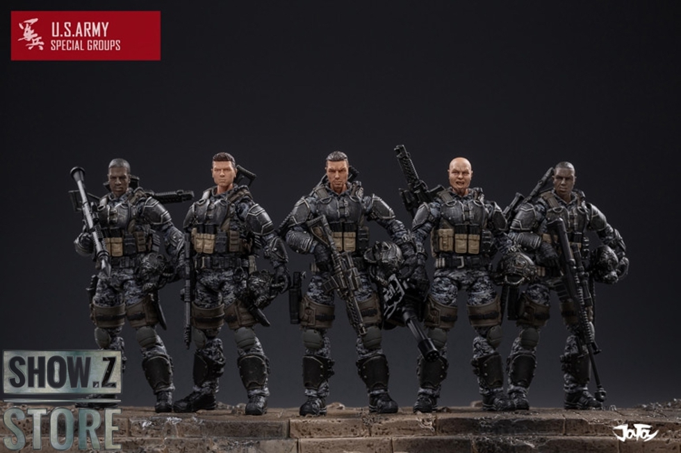 JoyToy U.S. Army special operations group figure set detail JoyToy U.S. Army special operations group figure set detail