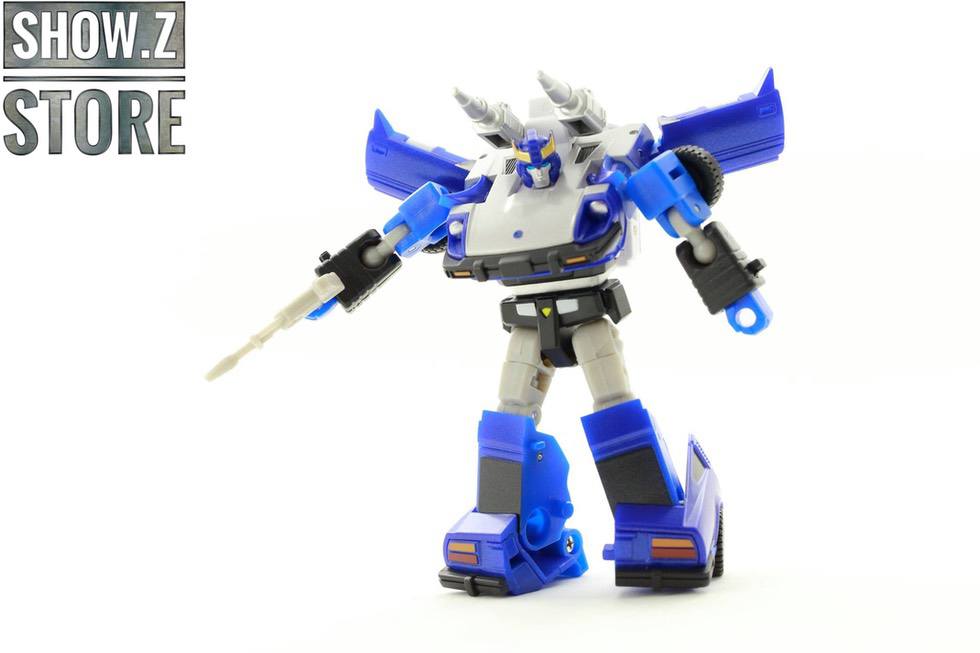 Robot in standing pose displaying full mechanical detail Robot in standing pose displaying full mechanical detail
