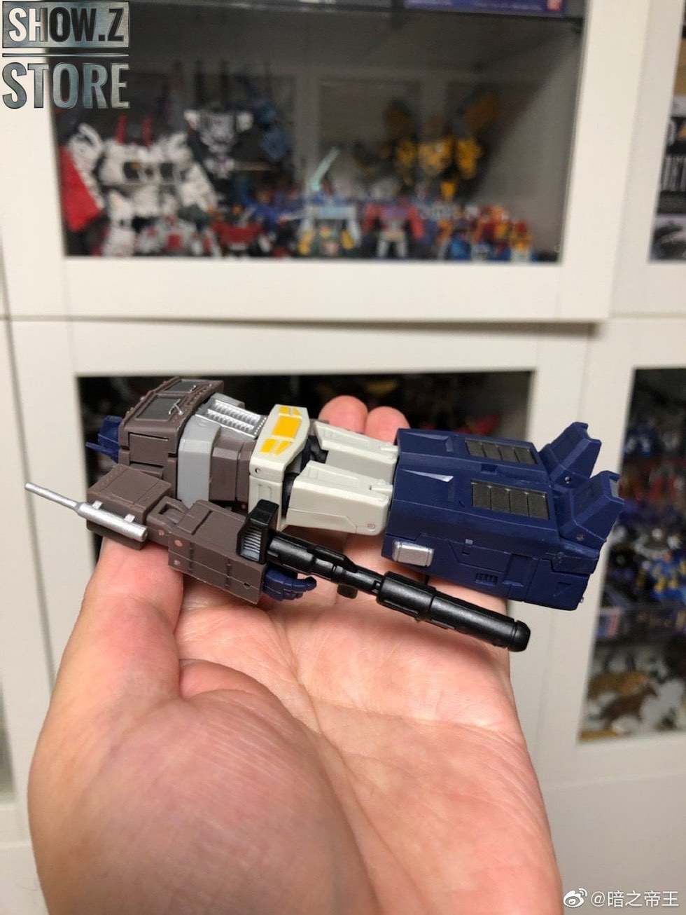 Optimus Prime robot figure displaying full articulation and design features Optimus Prime robot figure displaying full articulation and design features