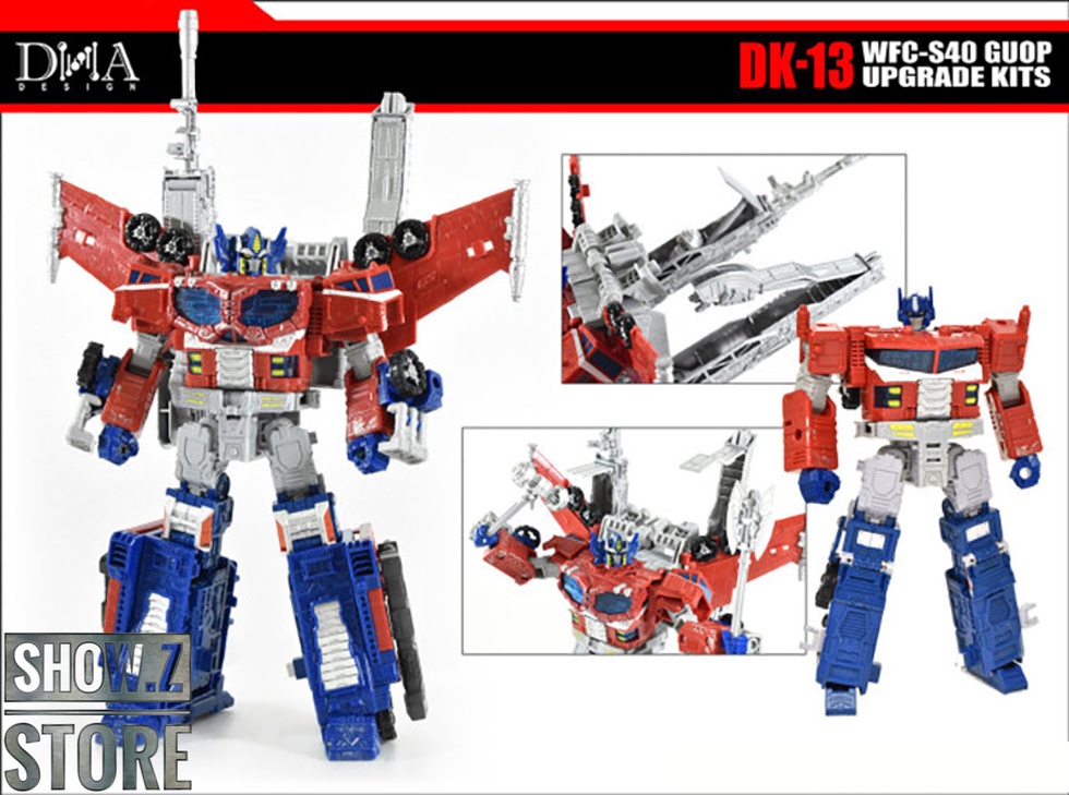 DNA Design upgrade kit with enhanced armor and weapon accessories DNA Design upgrade kit with enhanced armor and weapon accessories
