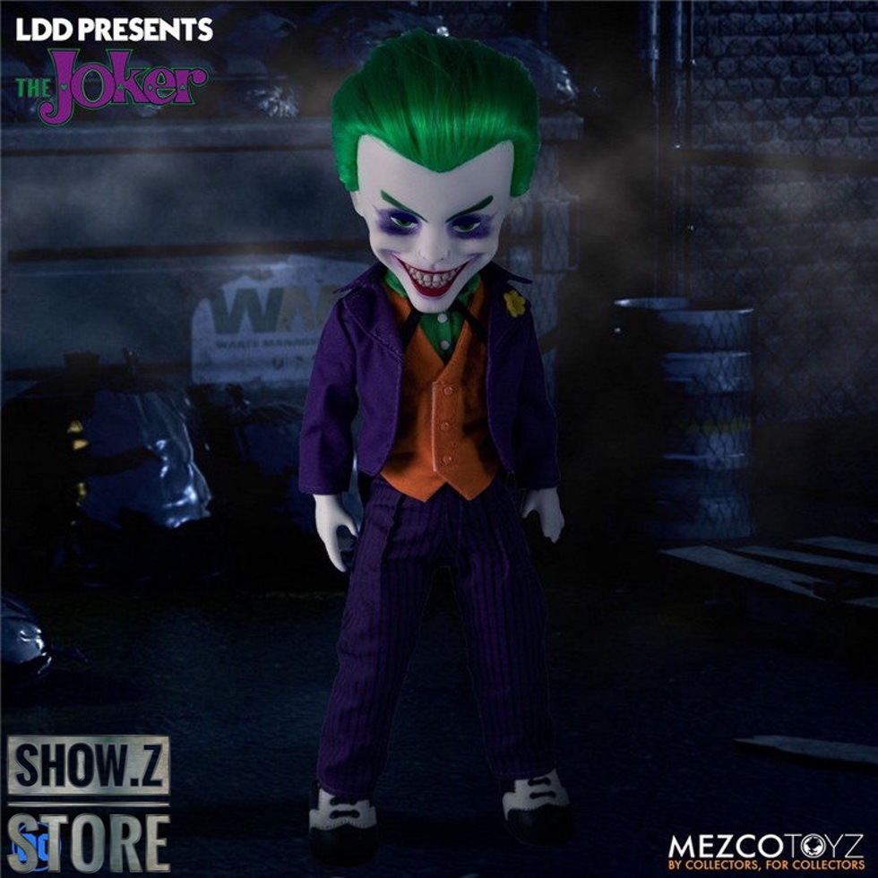 Close-up of Joker doll face with maniacal grin expression Close-up of Joker doll face with maniacal grin expression