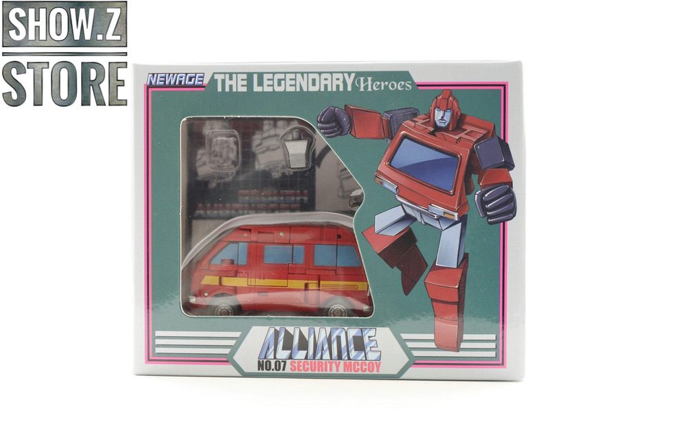 NewAge H-7 Ironhide holding rifle and shield in battle stance NewAge H-7 Ironhide holding rifle and shield in battle stance