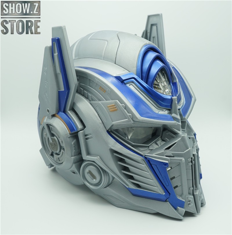 Optimus Prime wearable helmet front facing detailed view Optimus Prime wearable helmet front facing detailed view