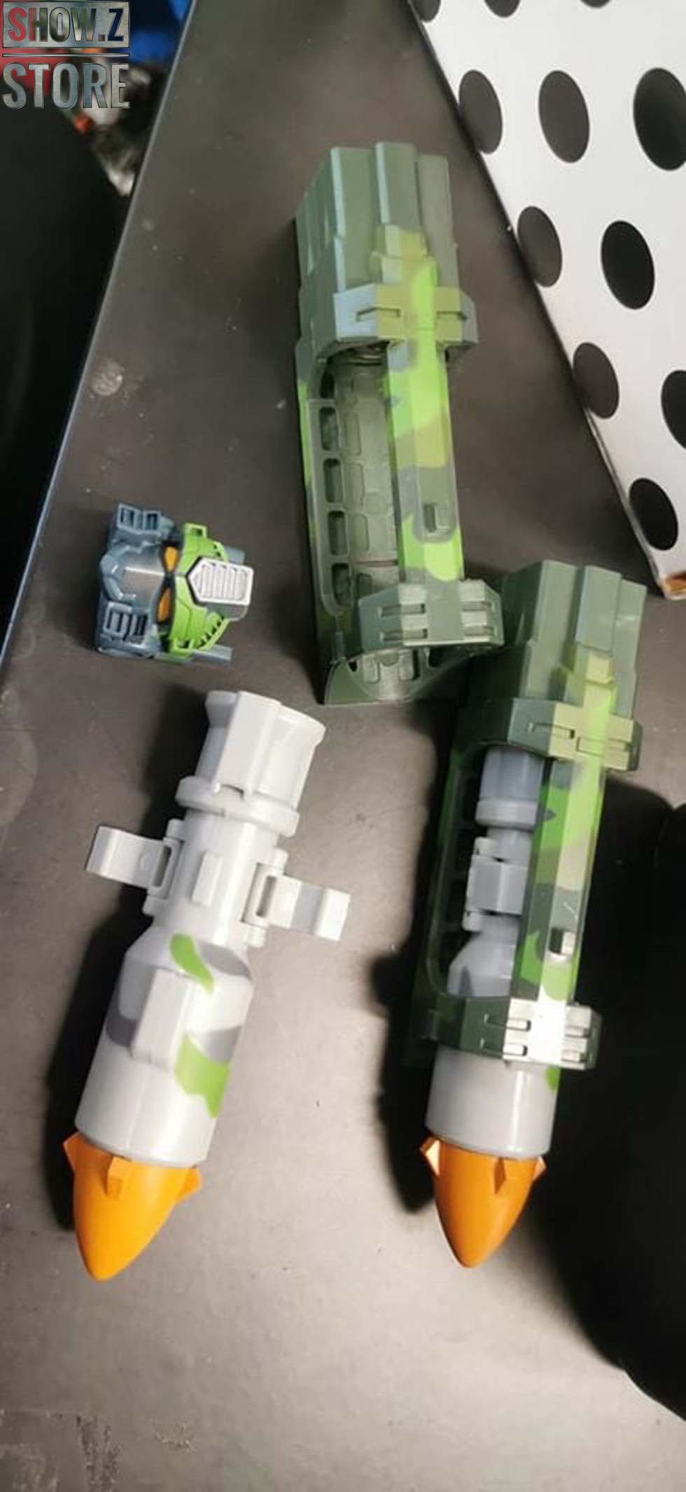 VISUAL Upgrade Kit STC-01A separate missile and head components VISUAL Upgrade Kit STC-01A separate missile and head components