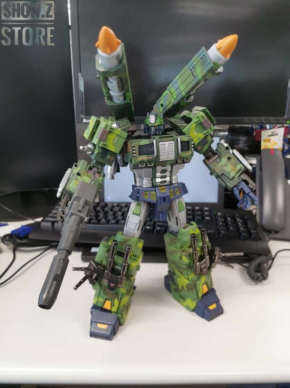VISUAL Head Sculpt Missiles Upgrade Kit TFC STC-01A cardboard packaging VISUAL Head Sculpt Missiles Upgrade Kit TFC STC-01A cardboard packaging