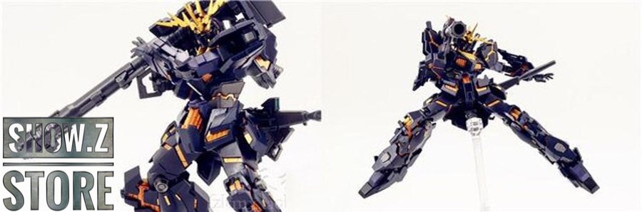 Banshee Gundam full armor configuration black navy colors Banshee Gundam full armor configuration black navy colors