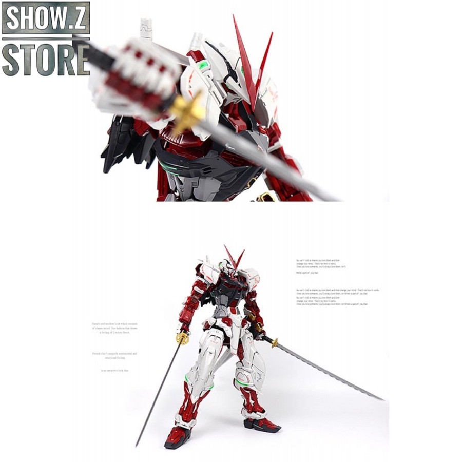 Nillson Work Gundam Astray Red Frame robot with red antenna Nillson Work Gundam Astray Red Frame robot with red antenna