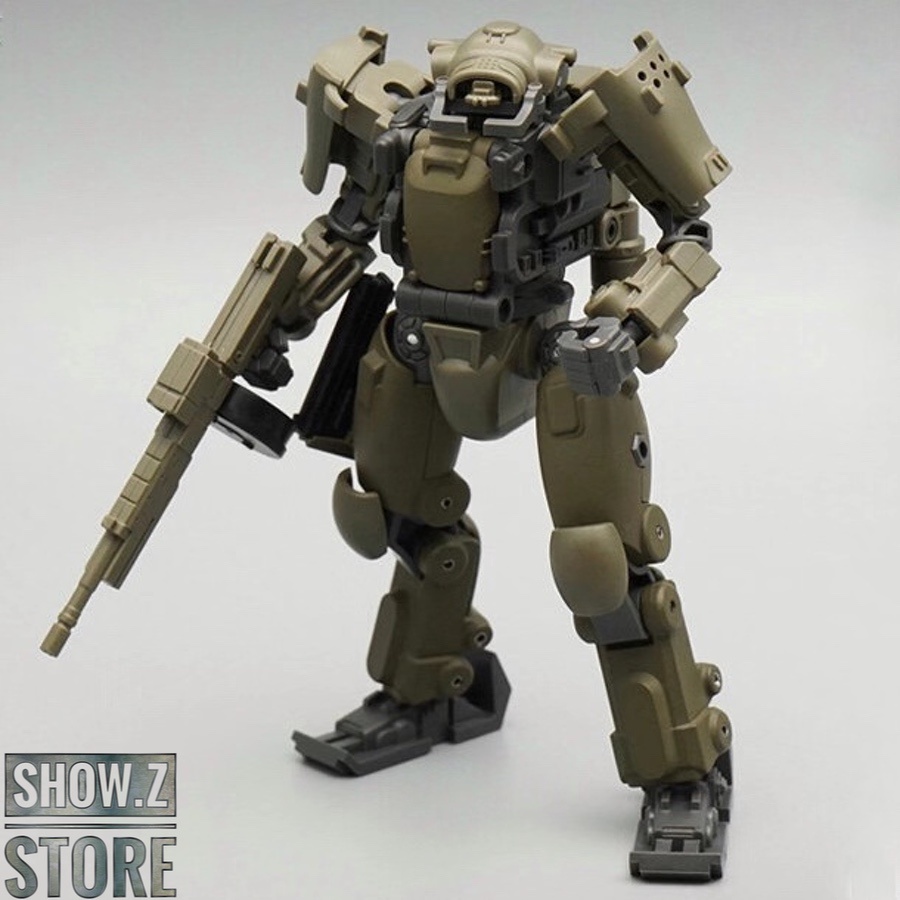 MechFansToys S.A.S Special Air Service tan green military robot rifle MechFansToys S.A.S Special Air Service tan green military robot rifle