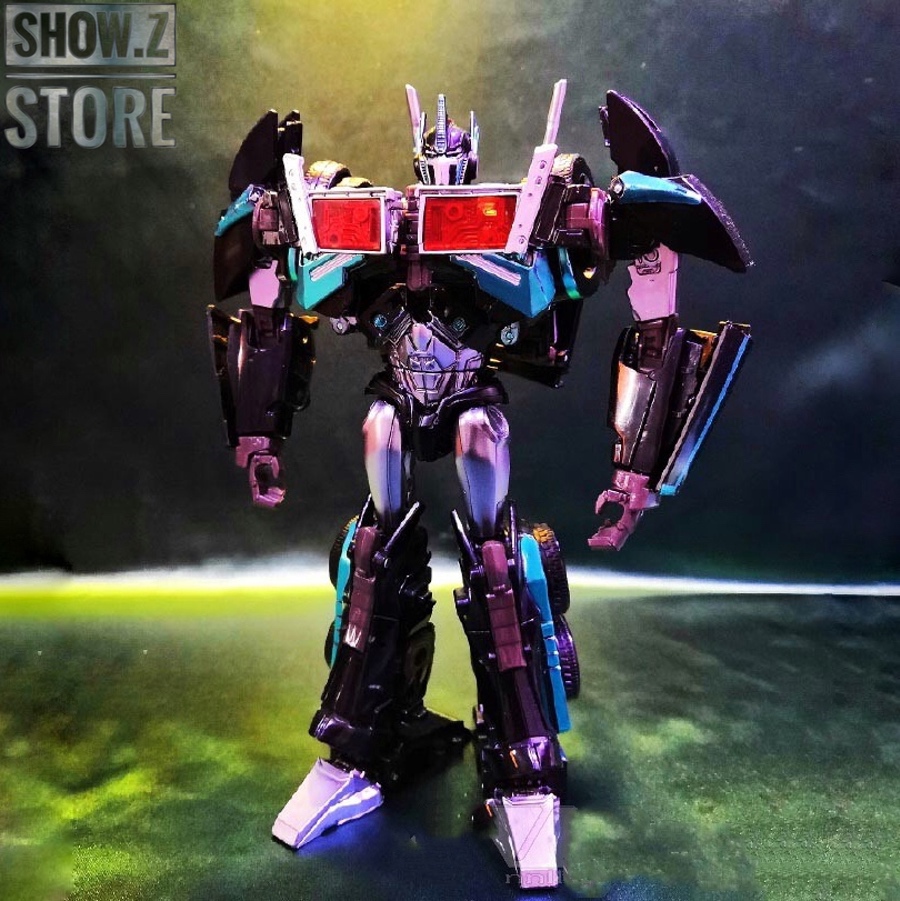 APC Toys Attack Prime dark purple pink Optimus Prime robot APC Toys Attack Prime dark purple pink Optimus Prime robot