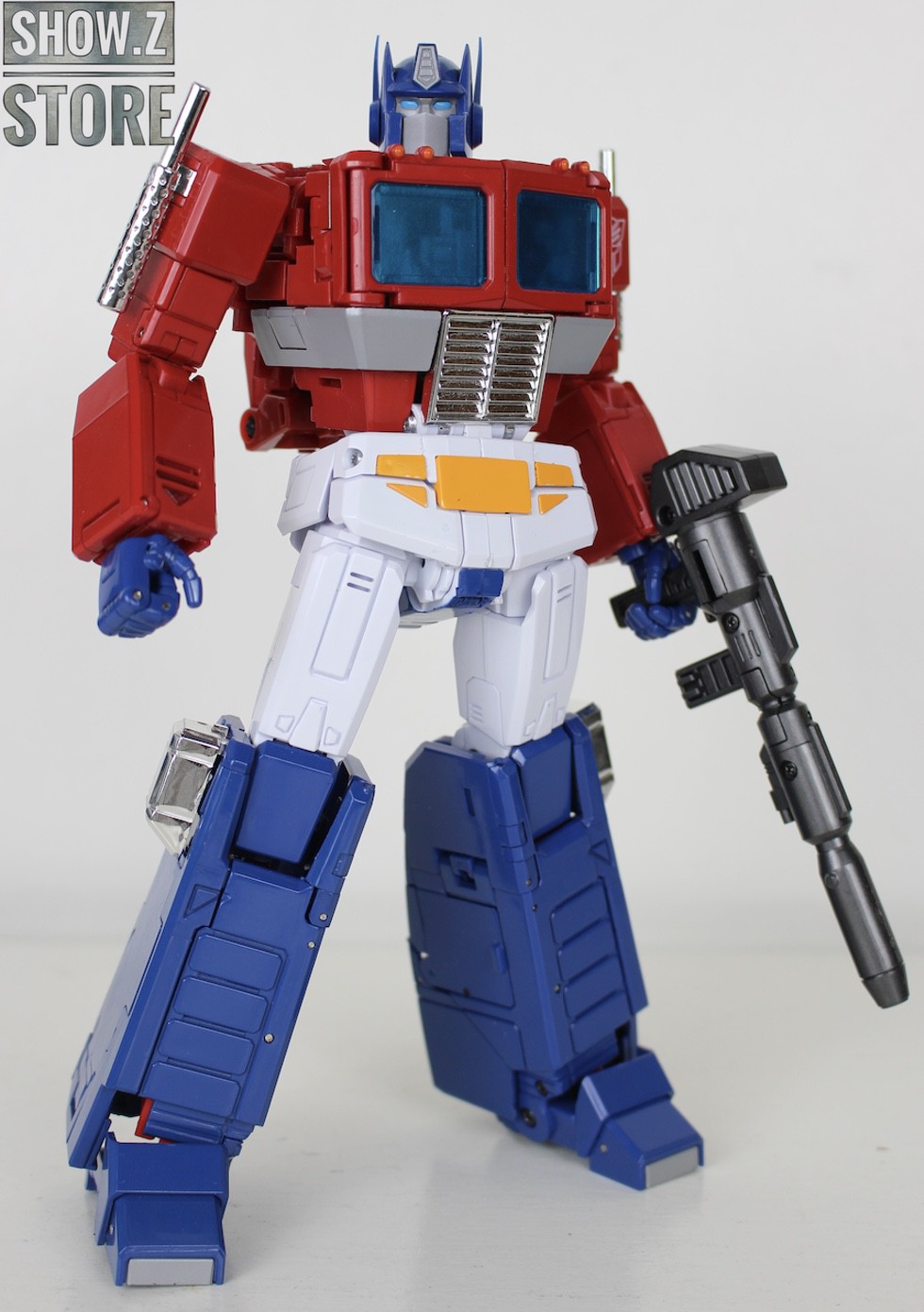 MP-44 Optimus Prime masterpiece articulated detailed red blue robot figure MP-44 Optimus Prime masterpiece articulated detailed red blue robot figure