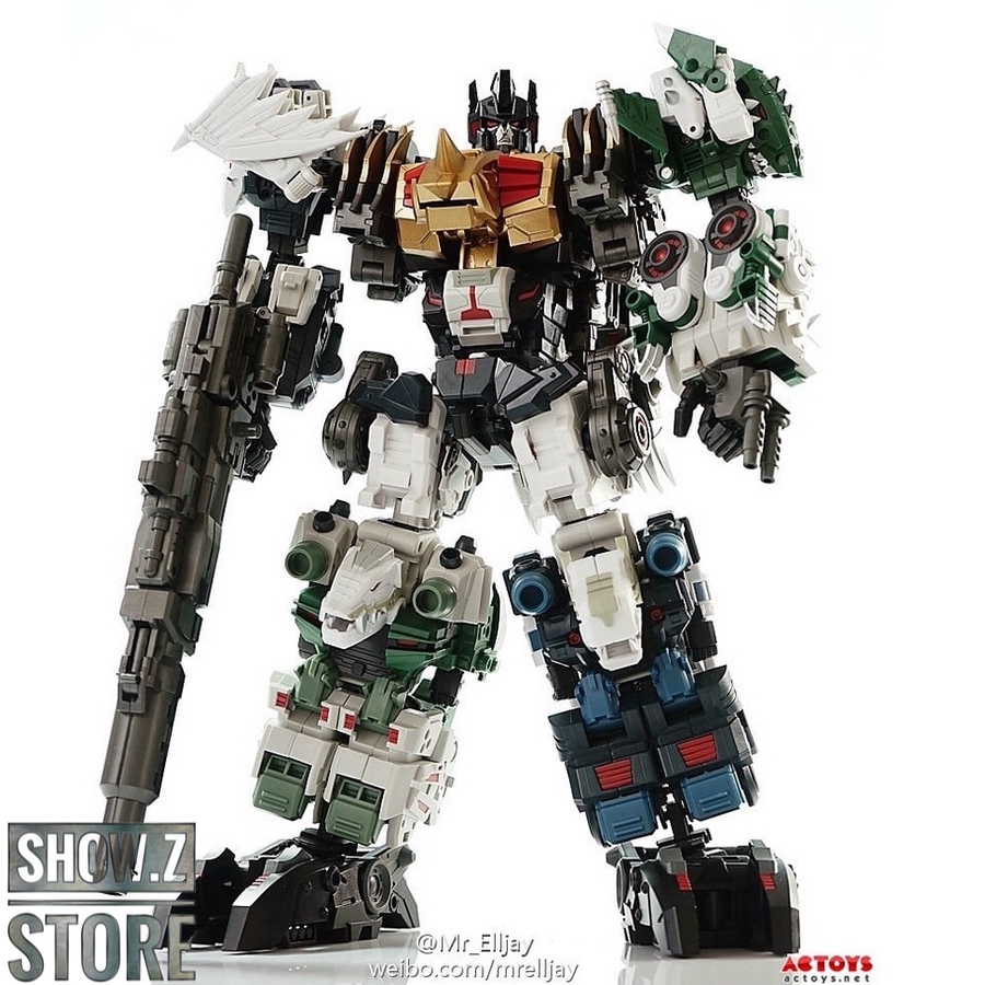 Fansproject Saurus Ryu-Oh Dinokings six dinosaur combiner transformation set Fansproject Saurus Ryu-Oh Dinokings six dinosaur combiner transformation set