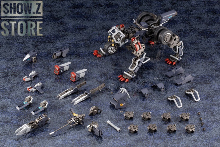 Hexa Gear robot in combat stance with full armor display Hexa Gear robot in combat stance with full armor display