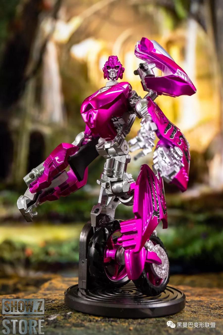 Pink purple magenta transformers motorcycle robot mode Pink purple magenta transformers motorcycle robot mode