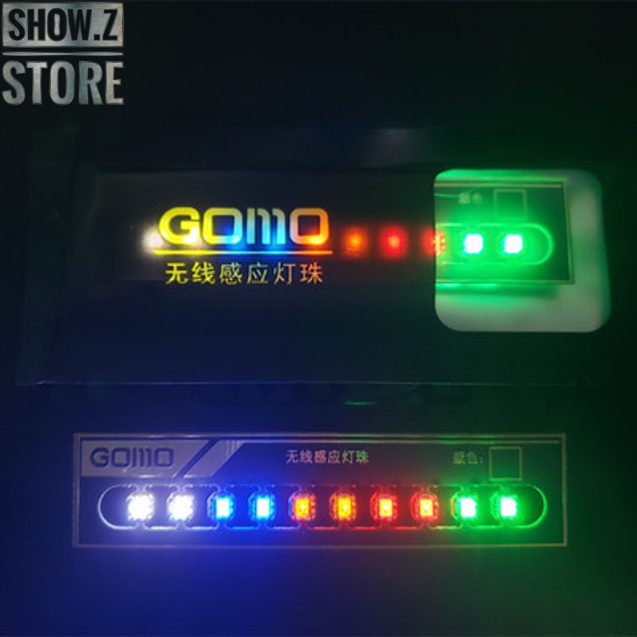 GOMO wireless multicolor LED mixed set with white red orange blue green GOMO wireless multicolor LED mixed set with white red orange blue green