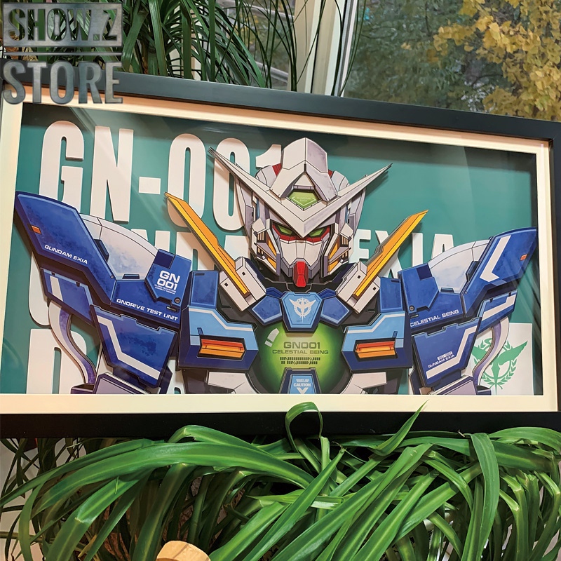 Gundam Exia mobile suit tactical portrait wall art Gundam Exia mobile suit tactical portrait wall art