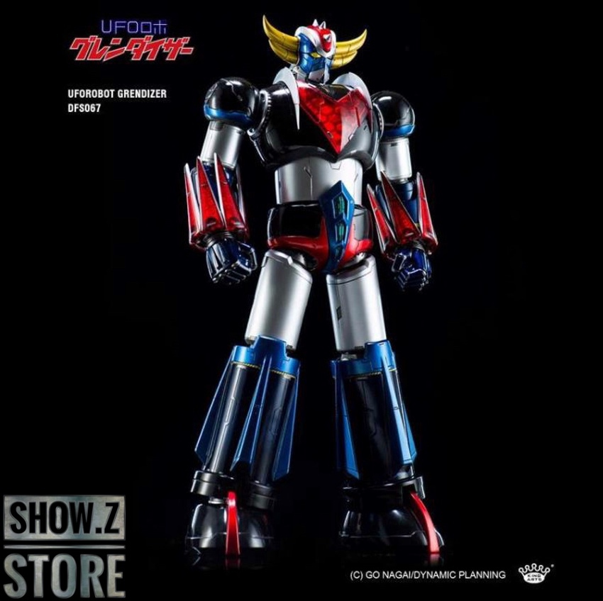 King Arts DFS067 UFO Robot Grendizer standard diecast figure display King Arts DFS067 UFO Robot Grendizer standard diecast figure display