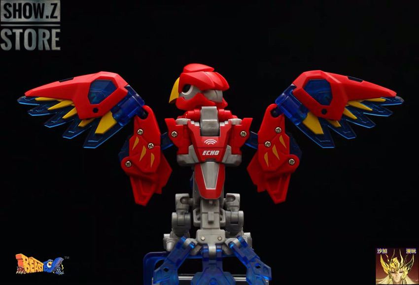 52Toys BeastBox BB-09 Echoblaster crystal cube transformation base form 52Toys BeastBox BB-09 Echoblaster crystal cube transformation base form